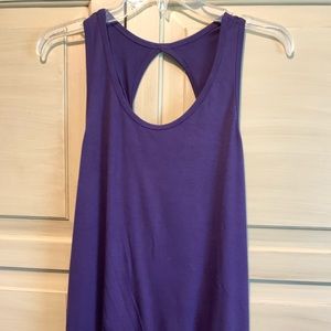 Zyia blackberry twist tank